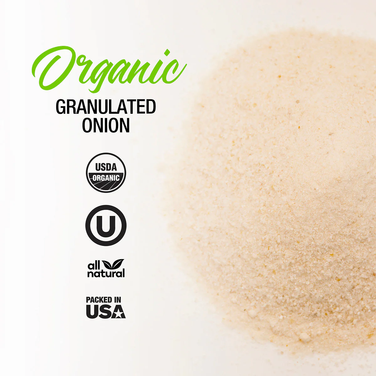 Organic Granulated Onion - Image 2