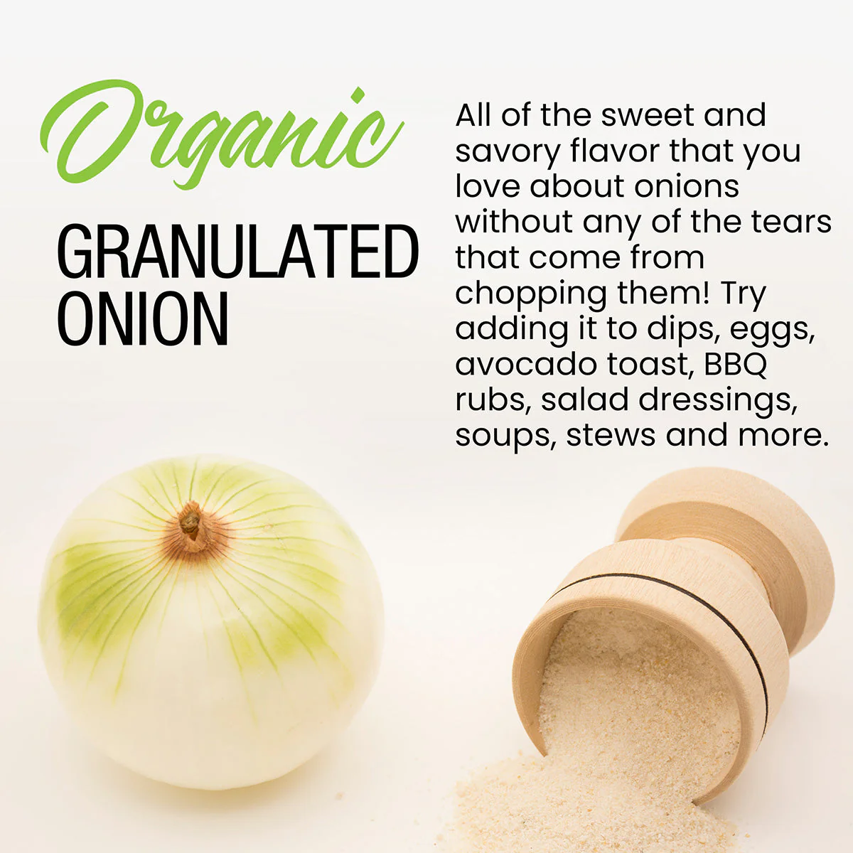 Organic Granulated Onion - Image 5