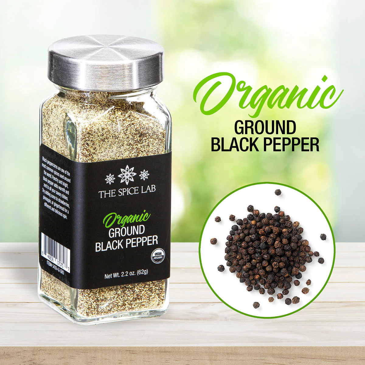 Organic Ground Black Pepper - Image 6