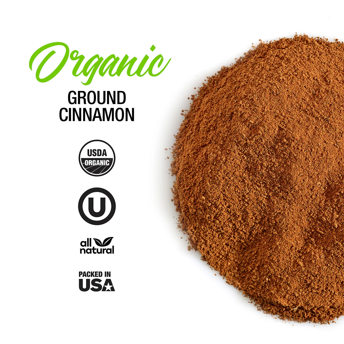 Organic Ground Cinnamon - Image 2