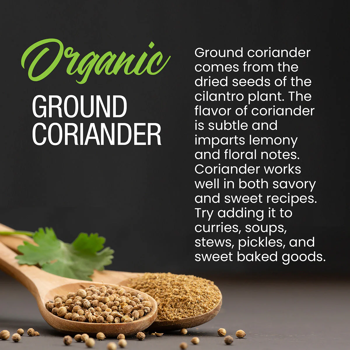 Organic Ground Coriander - Image 4