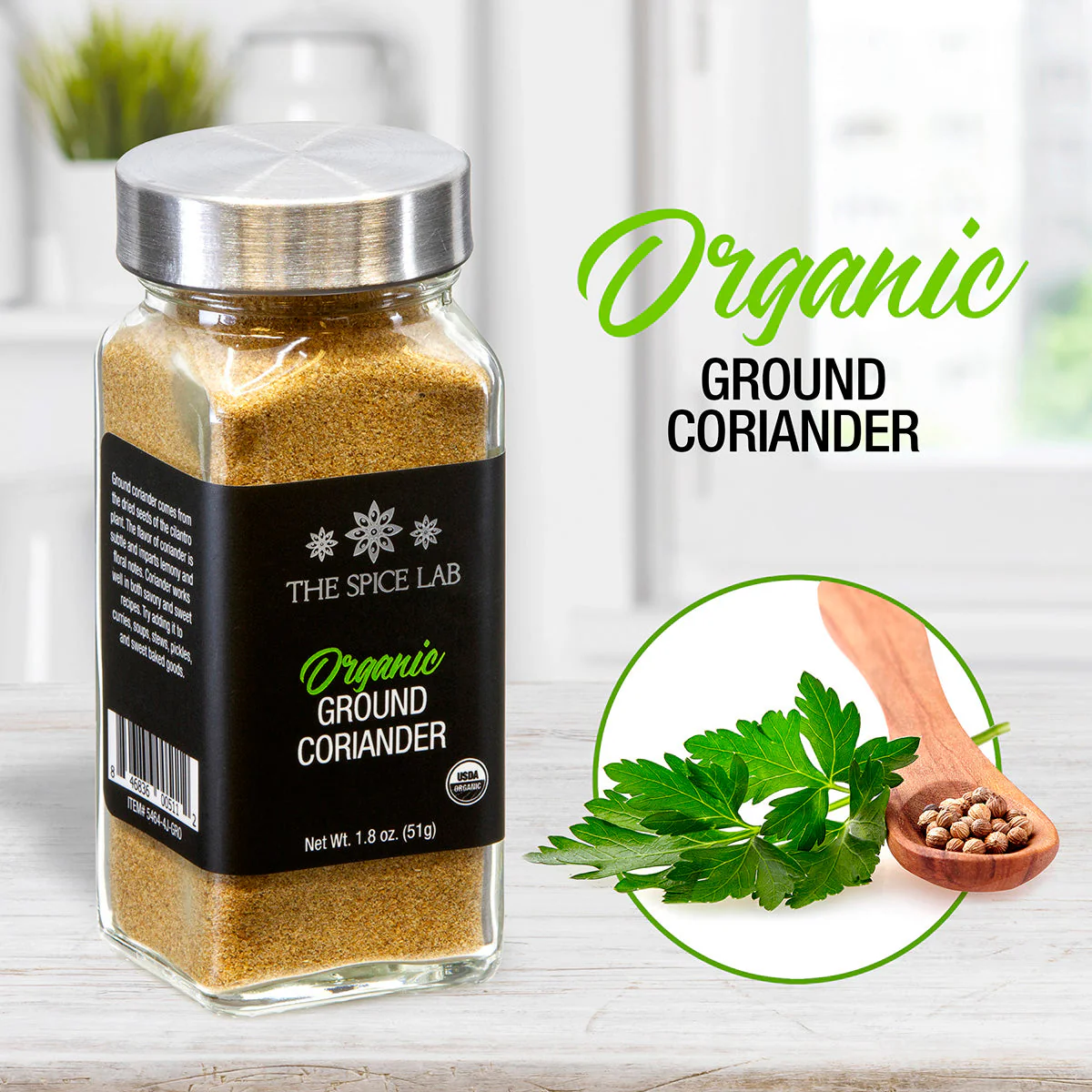 Organic Ground Coriander - Image 6