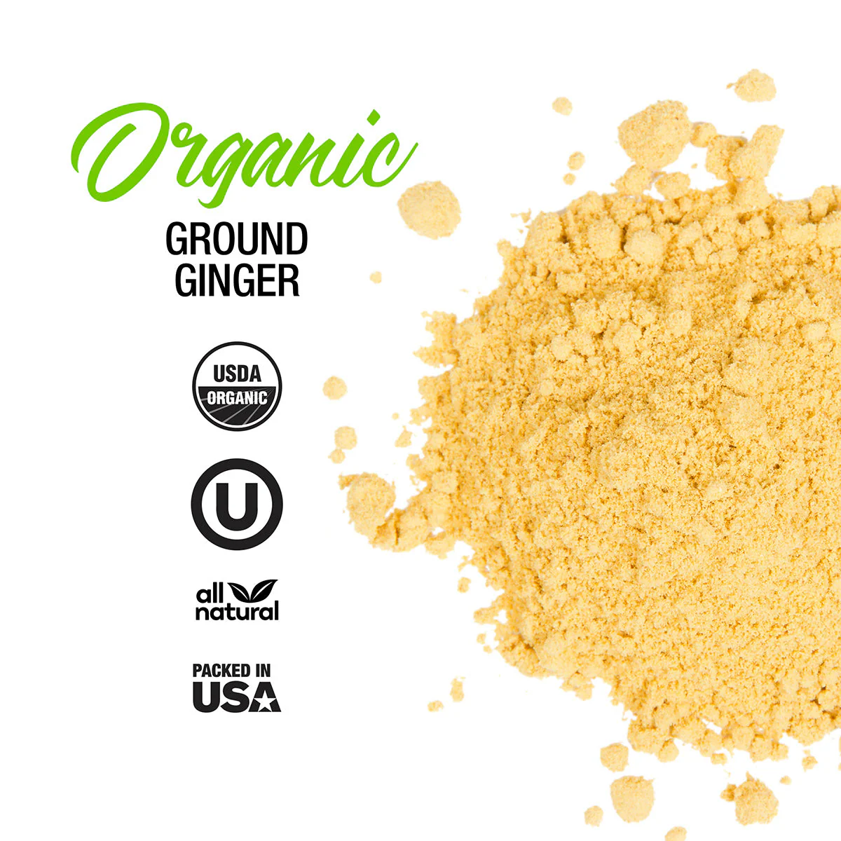 Organic Ground Ginger - Image 2