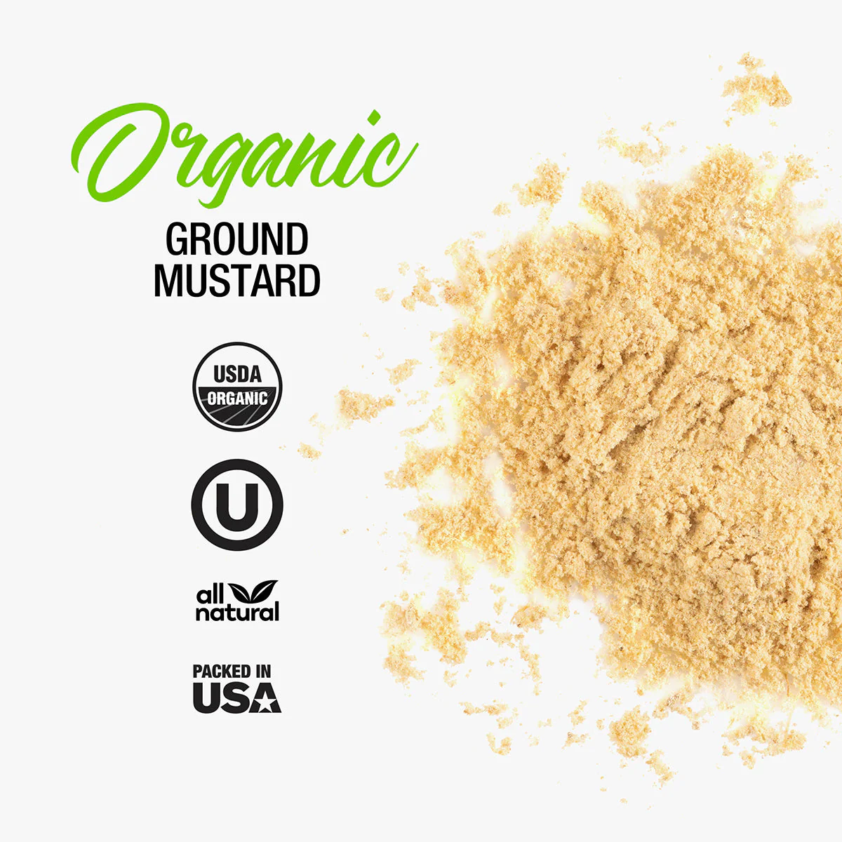 Organic Ground Mustard - Image 2