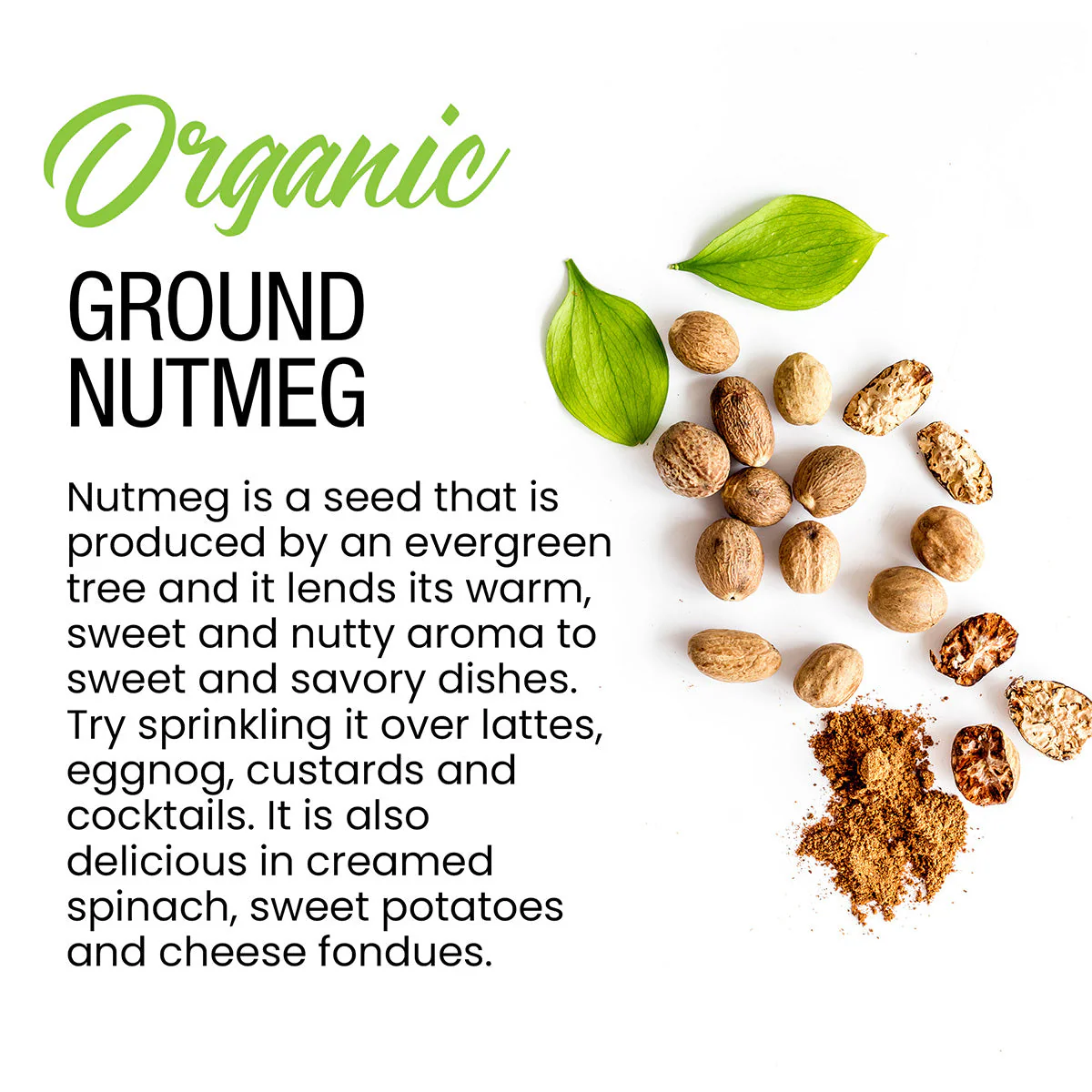 Organic Ground Nutmeg - Image 4