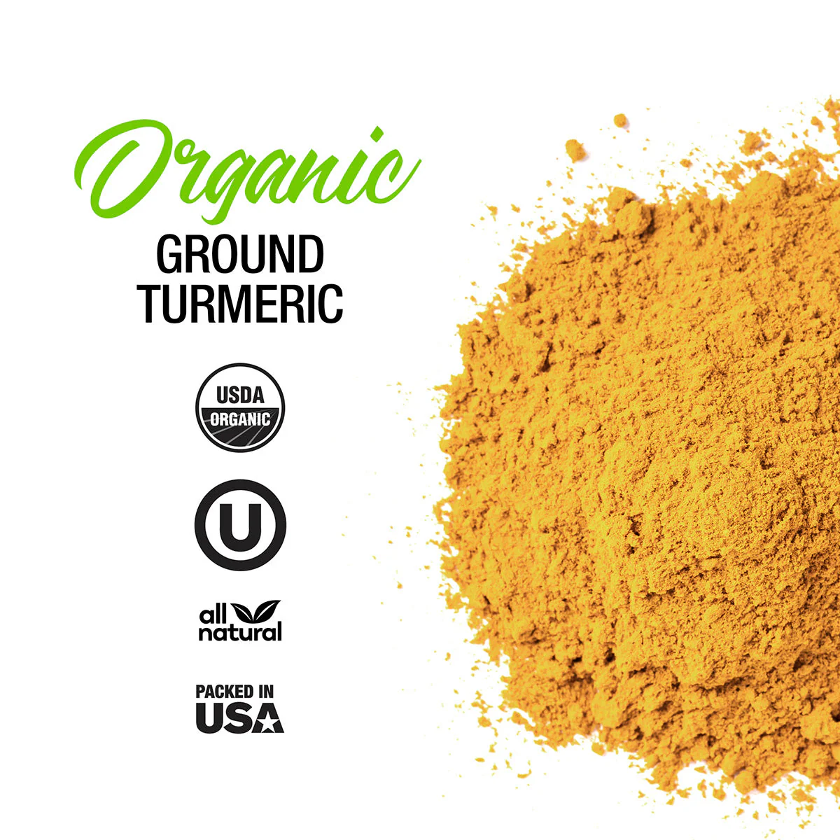 Organic Ground Turmeric - Image 2