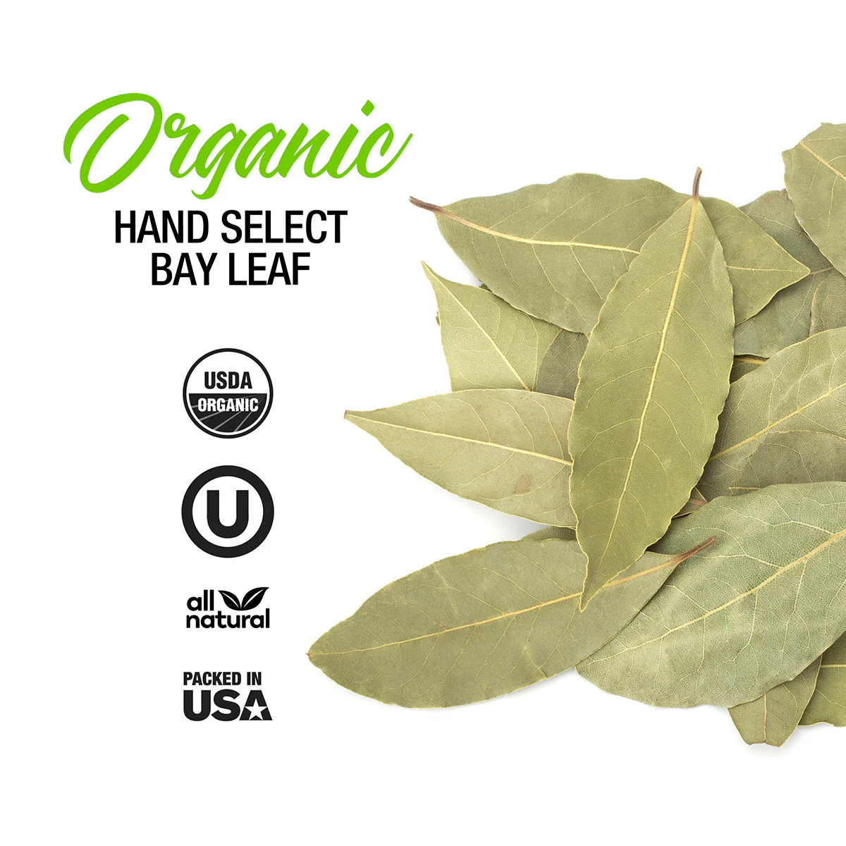 Organic Hand Select Bay Leaf - Image 2