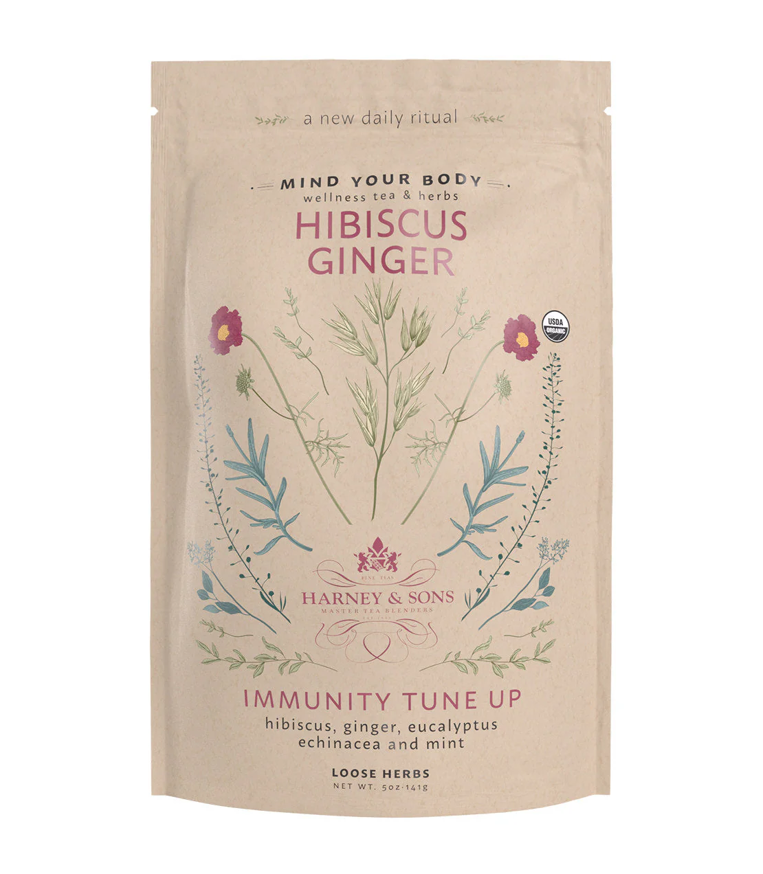 Organic Hibiscus Ginger - Image 4