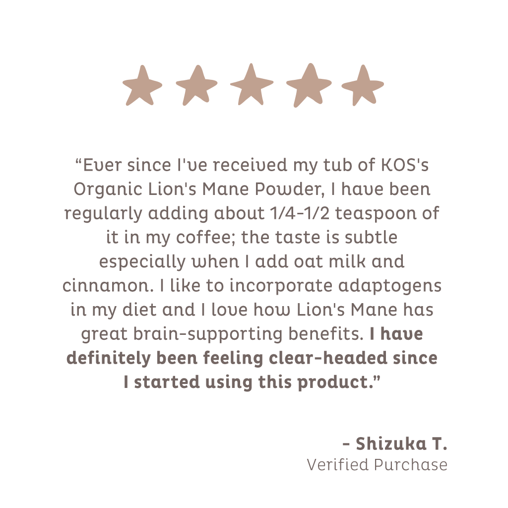 Organic Lion's Mane Powder, 35 Servings - Image 5