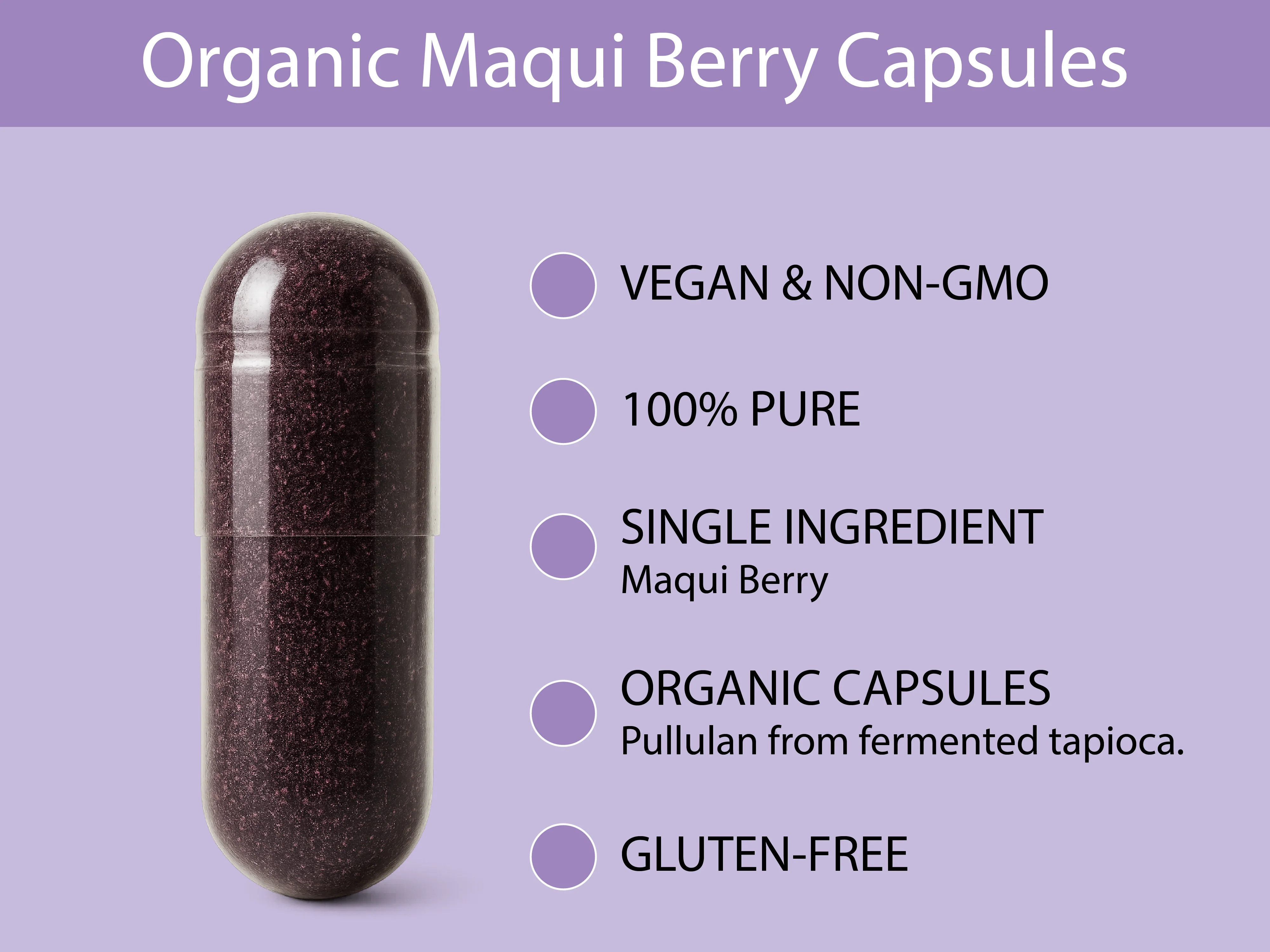 Organic Maqui Berry Capsules - Image 5