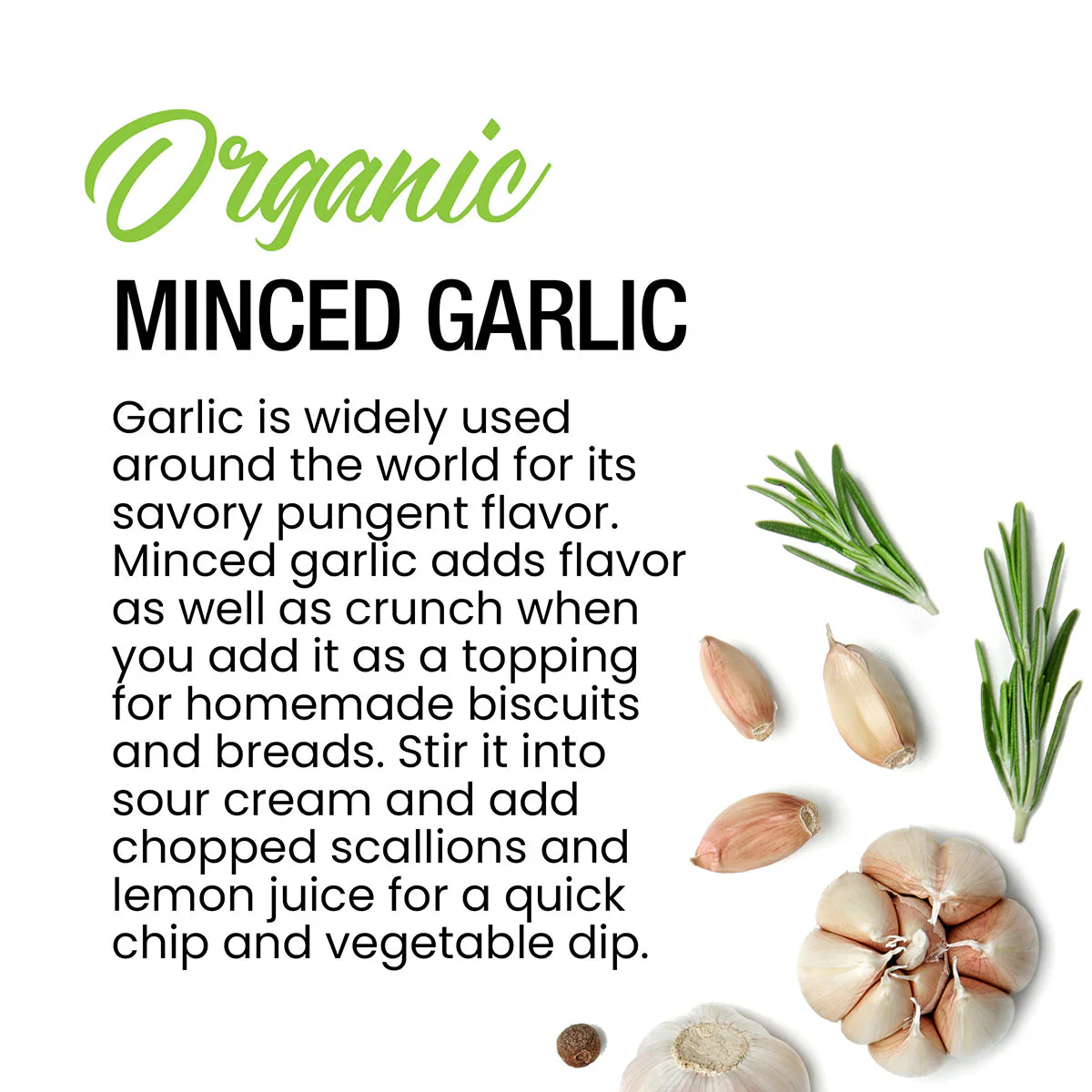 Organic Minced Garlic - Image 4