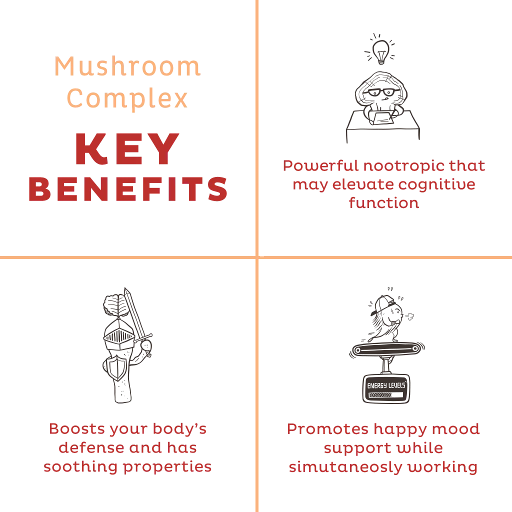 Organic Mushroom Complex Powder - 35 Servings - Image 4