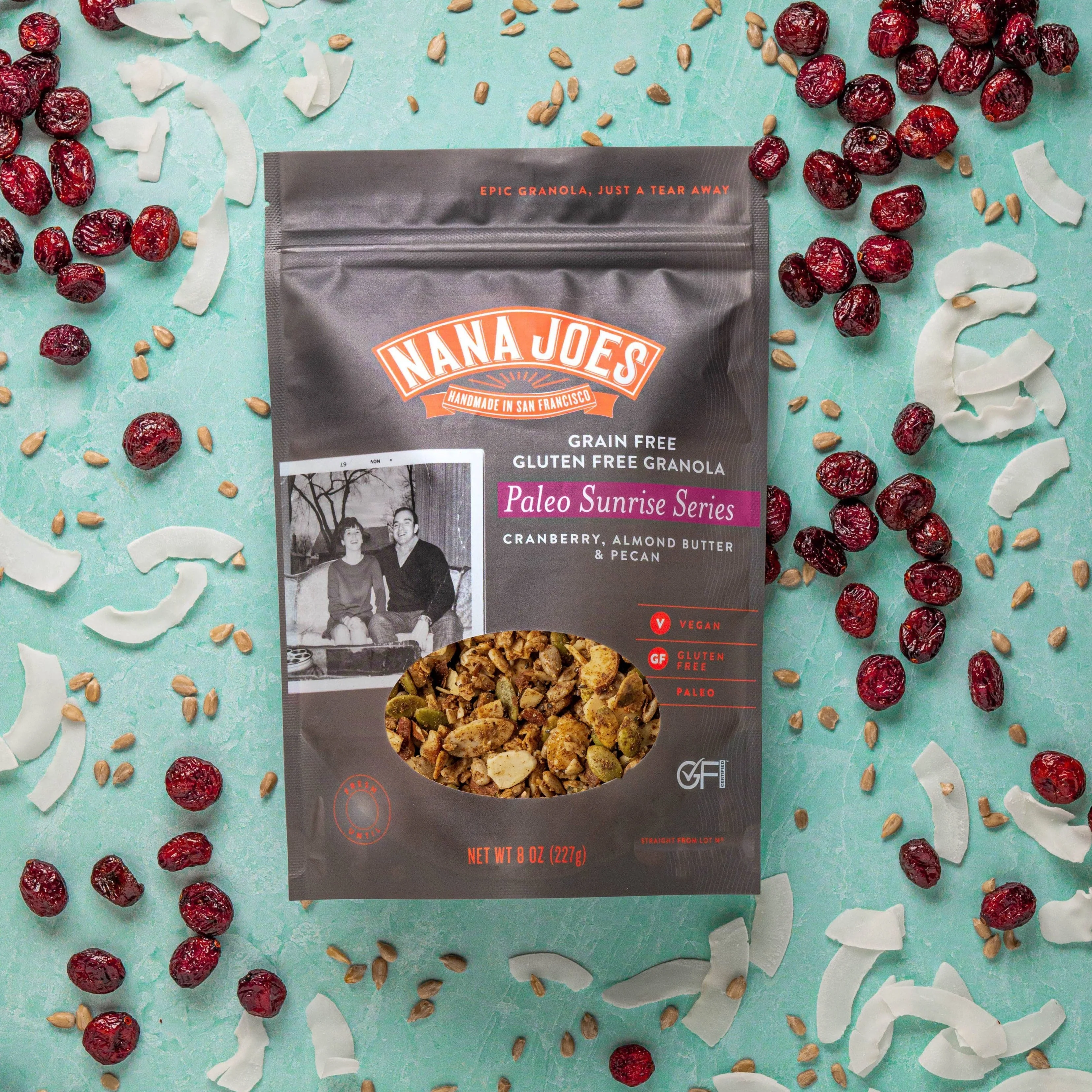 Organic Paleo Cranberry, Almond Butter & Pecan - Image 3