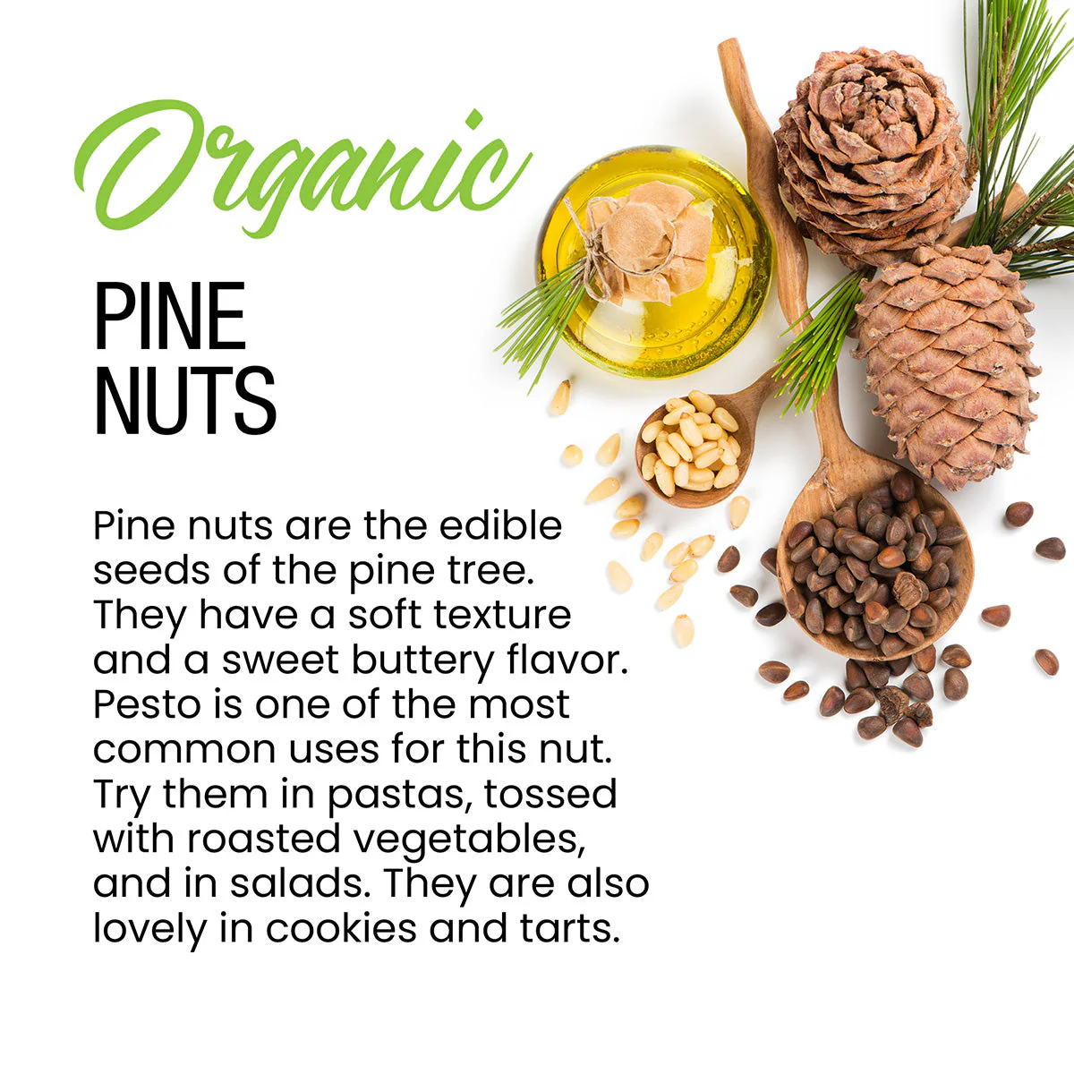 Organic Pine Nuts - Image 4