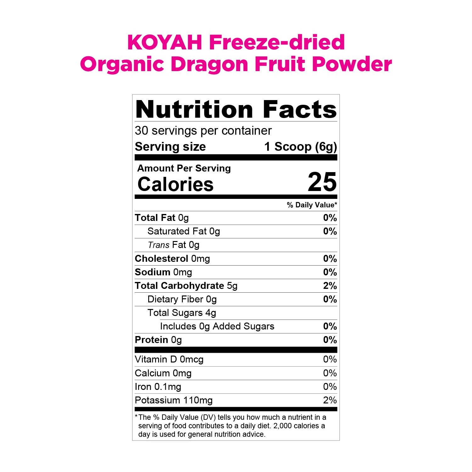 Organic Pink Dragon Fruit Powder - Image 3