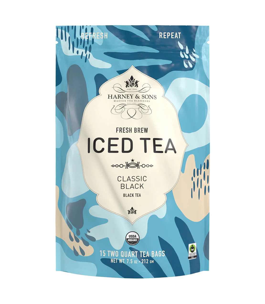 Organic Plain Black (Classic Black) Fresh Brew Iced Tea - Image 2