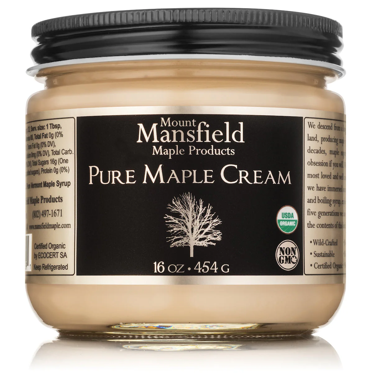 Organic Pure Vermont Maple Cream - Image 2