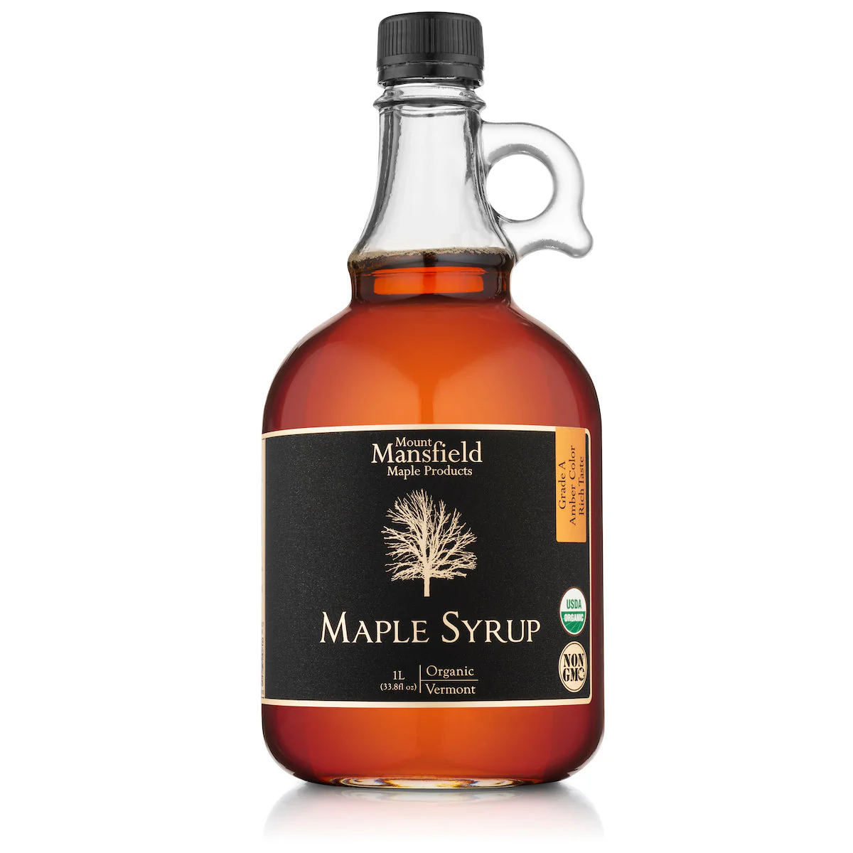 Organic Pure Vermont Maple Syrup- Glass Jug - Image 2