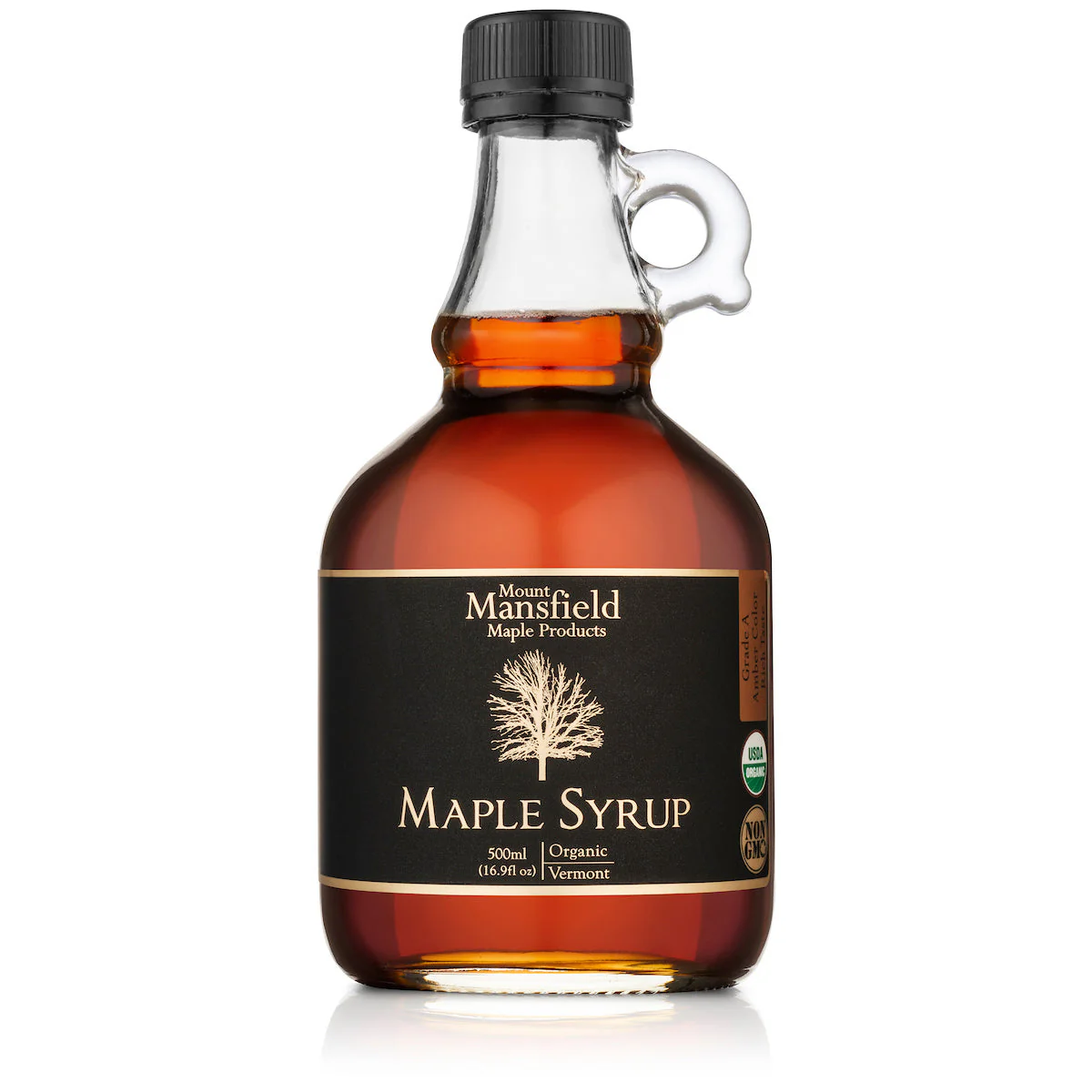 Organic Pure Vermont Maple Syrup- Glass Jug - Image 3