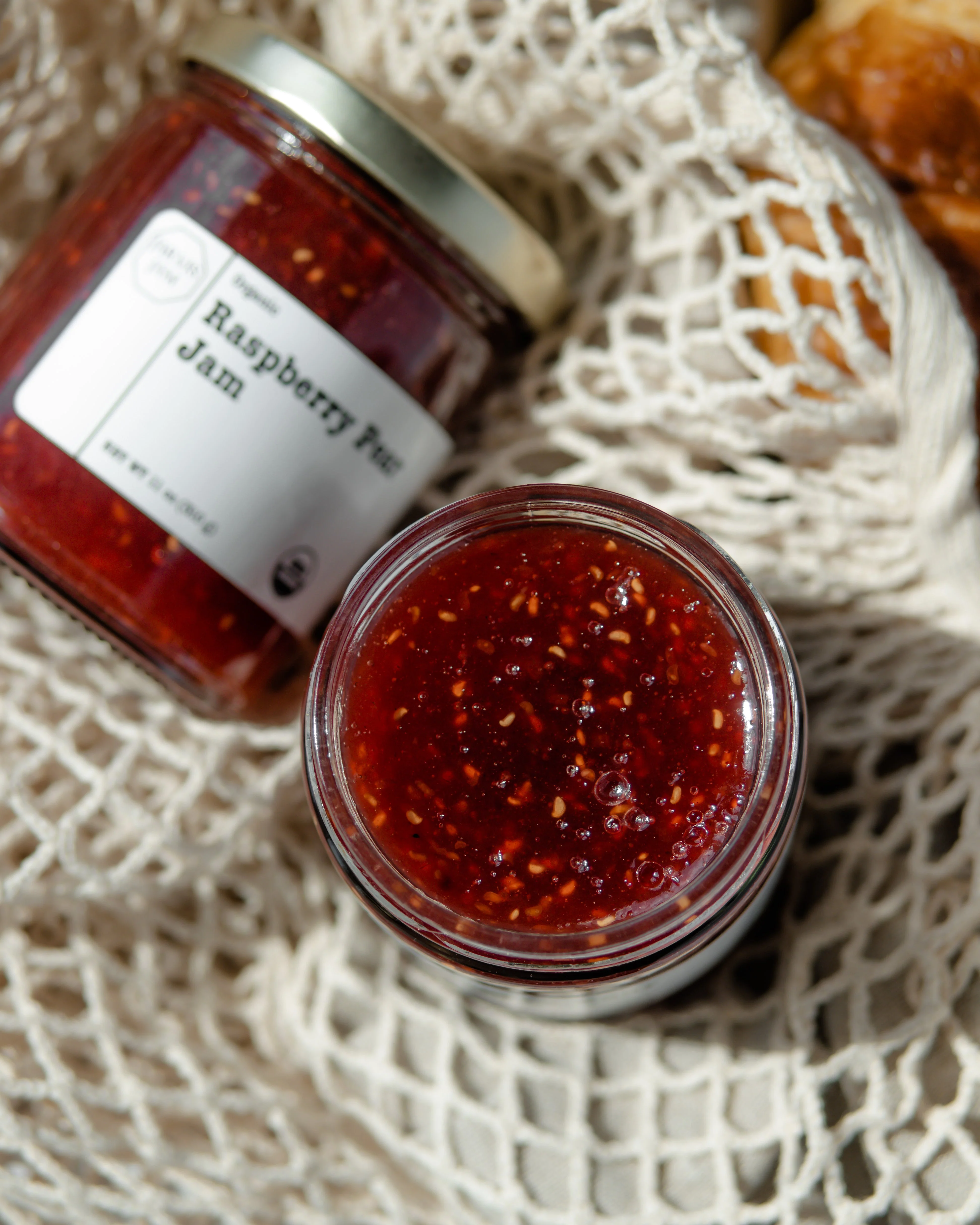 Organic Raspberry Pear Jam - Image 3