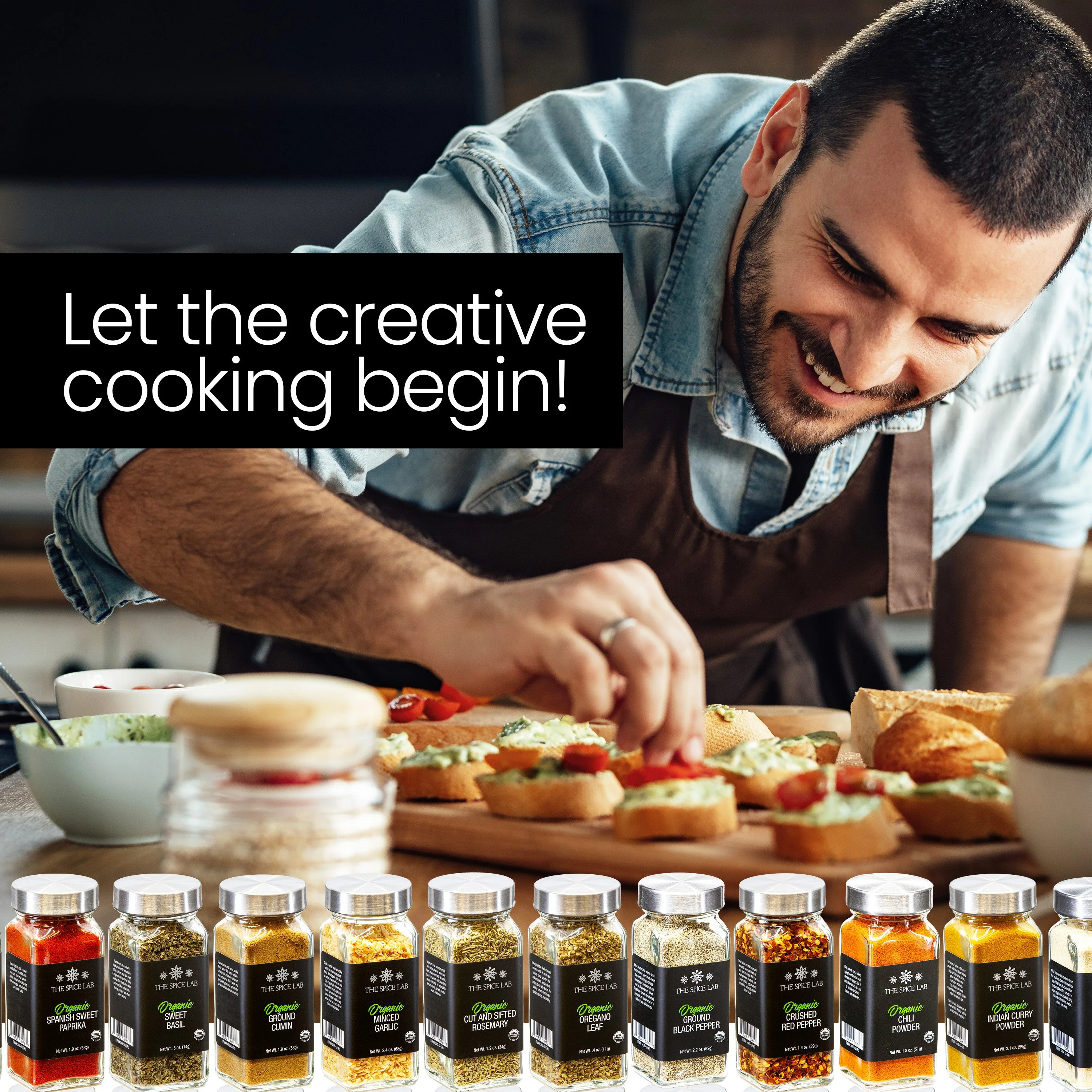 Organic Starter Spice Set - 18 Jars - Image 5