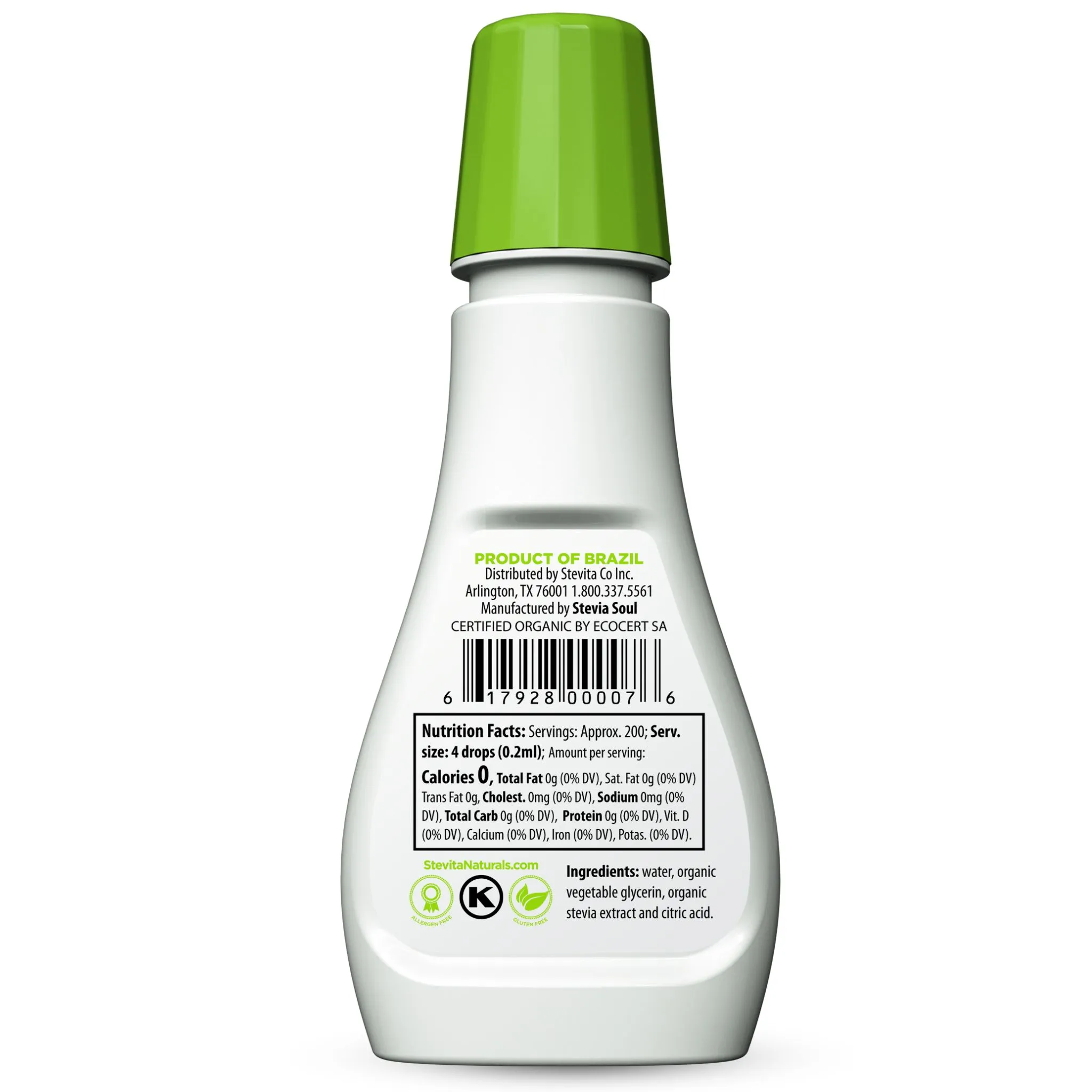 Organic Stevita Drops - Clear Liquid Regular 1.35 - Image 3