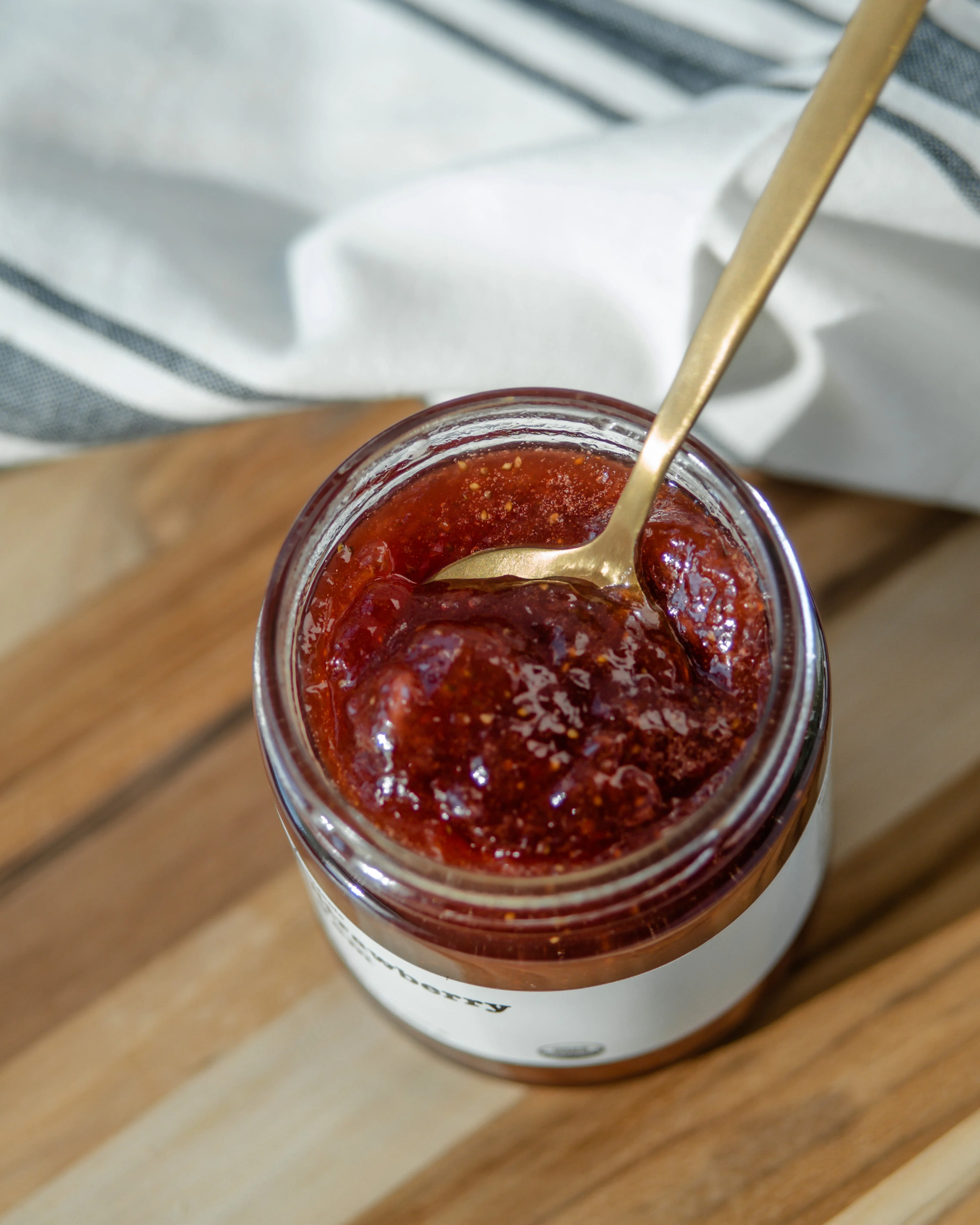 Organic Strawberry Jam - Image 3