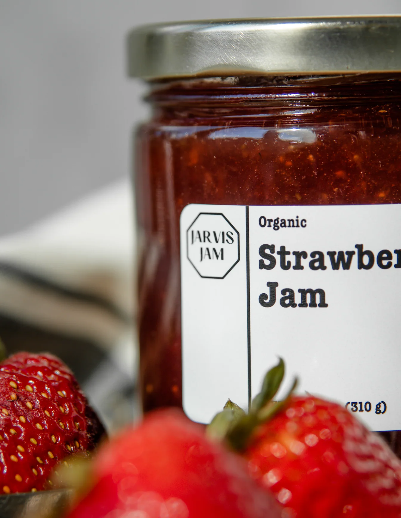 Organic Strawberry Jam - Image 5