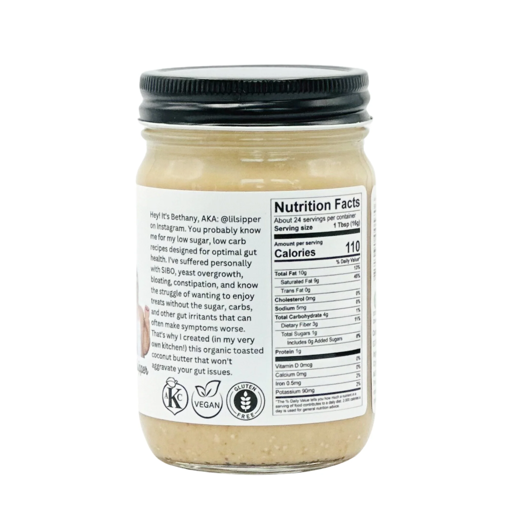 Organic Toasted Coconut Butter x @lilsipper - Image 3