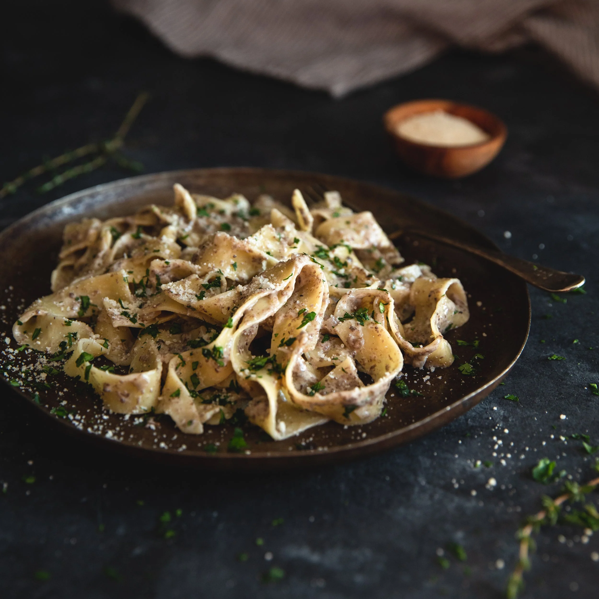 Organic Traditional Egg Pappardelle - Image 3