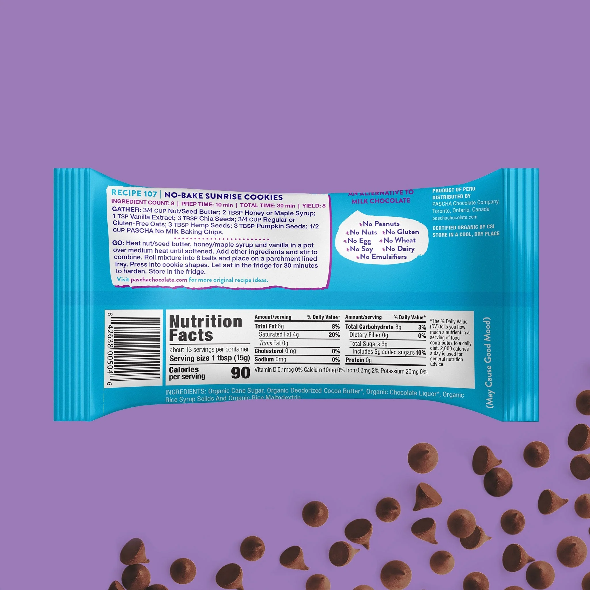 Organic Vegan No Milk Baking Chips - Image 3