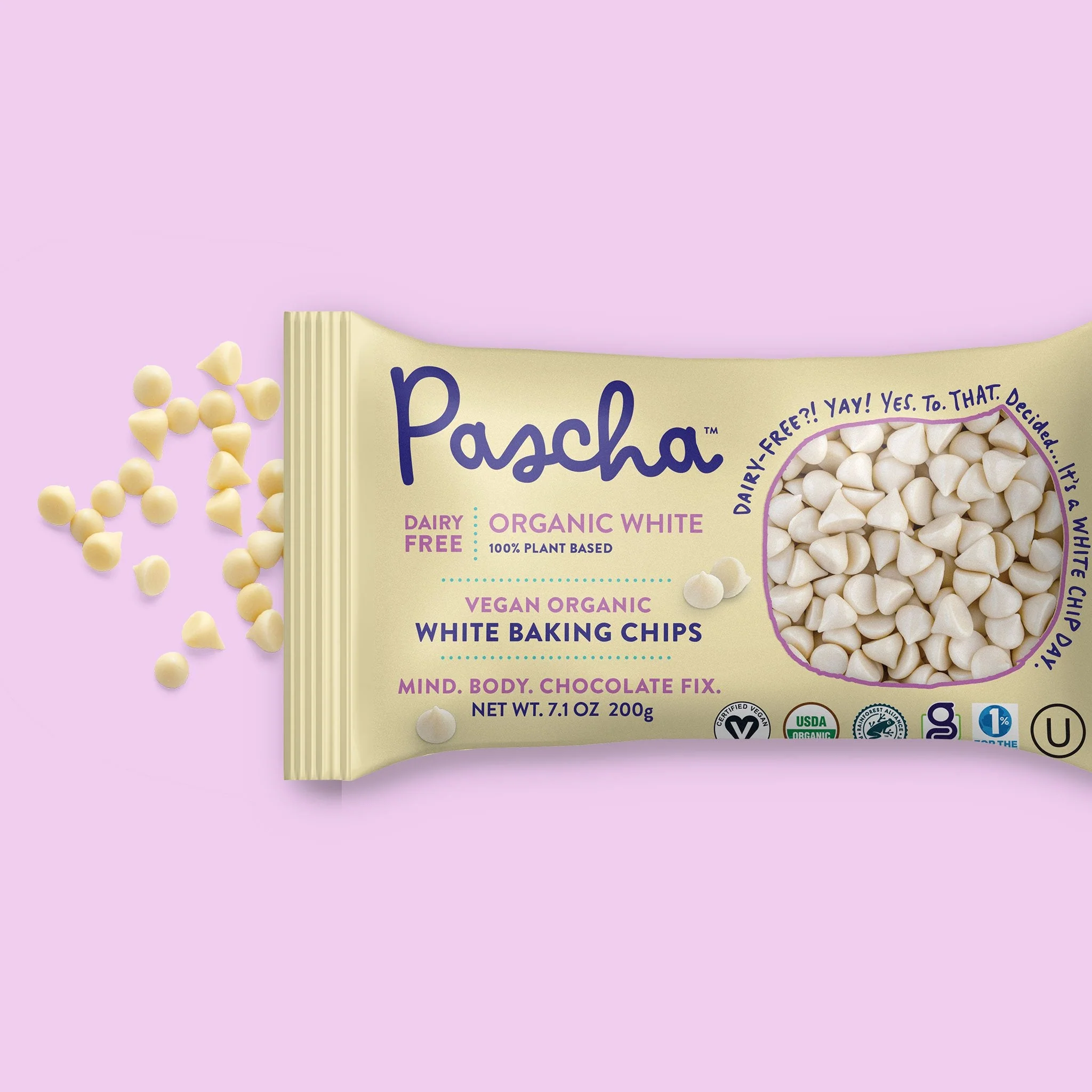 Organic Vegan White Baking Chips - Image 6