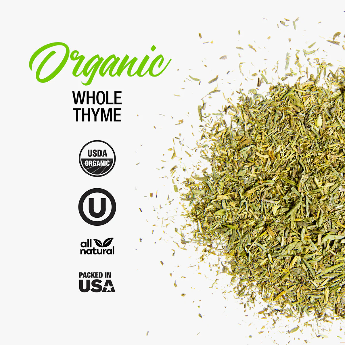 Organic Whole Thyme - Image 2