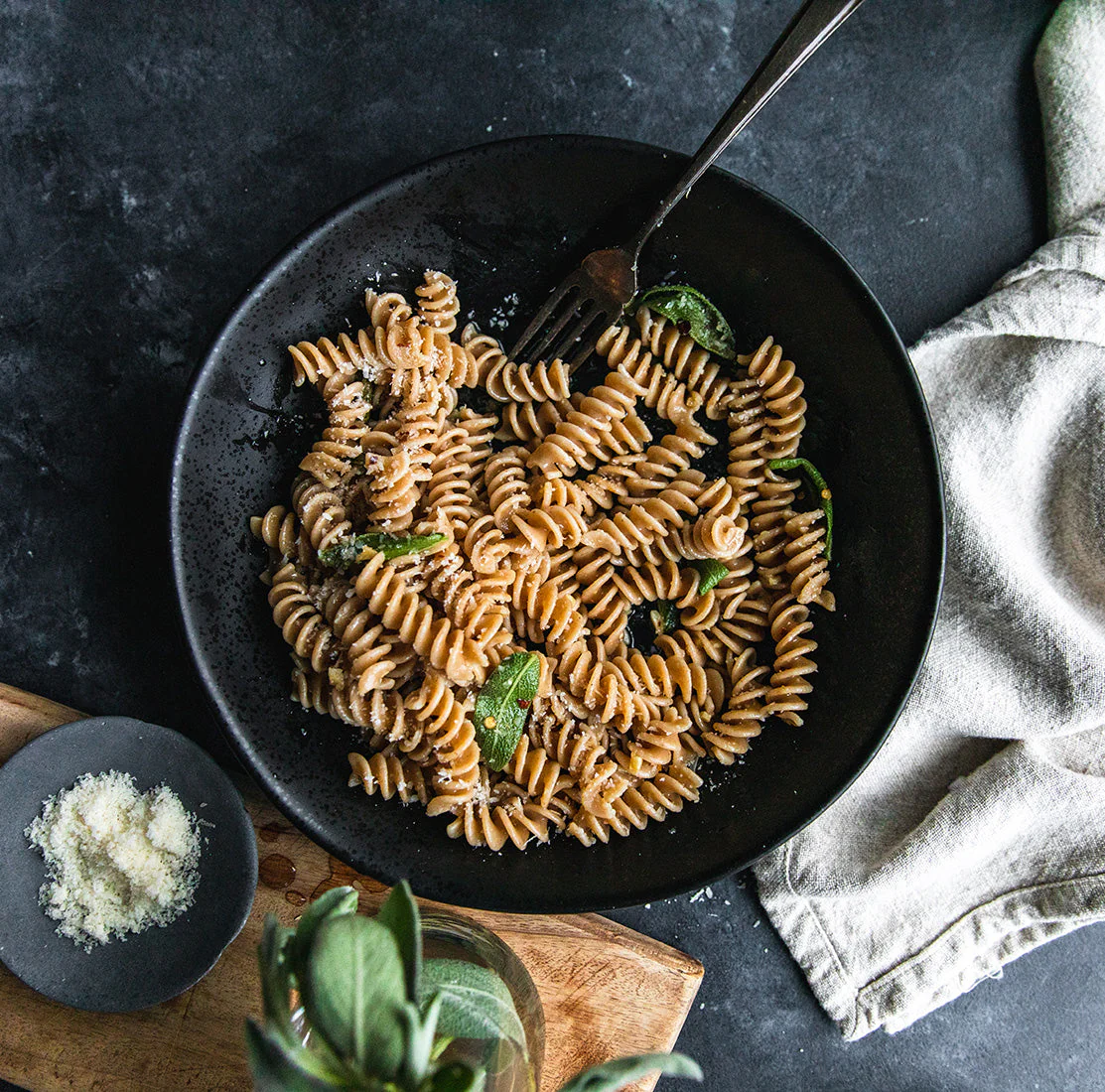 Organic Whole Wheat Fusilli - Image 3