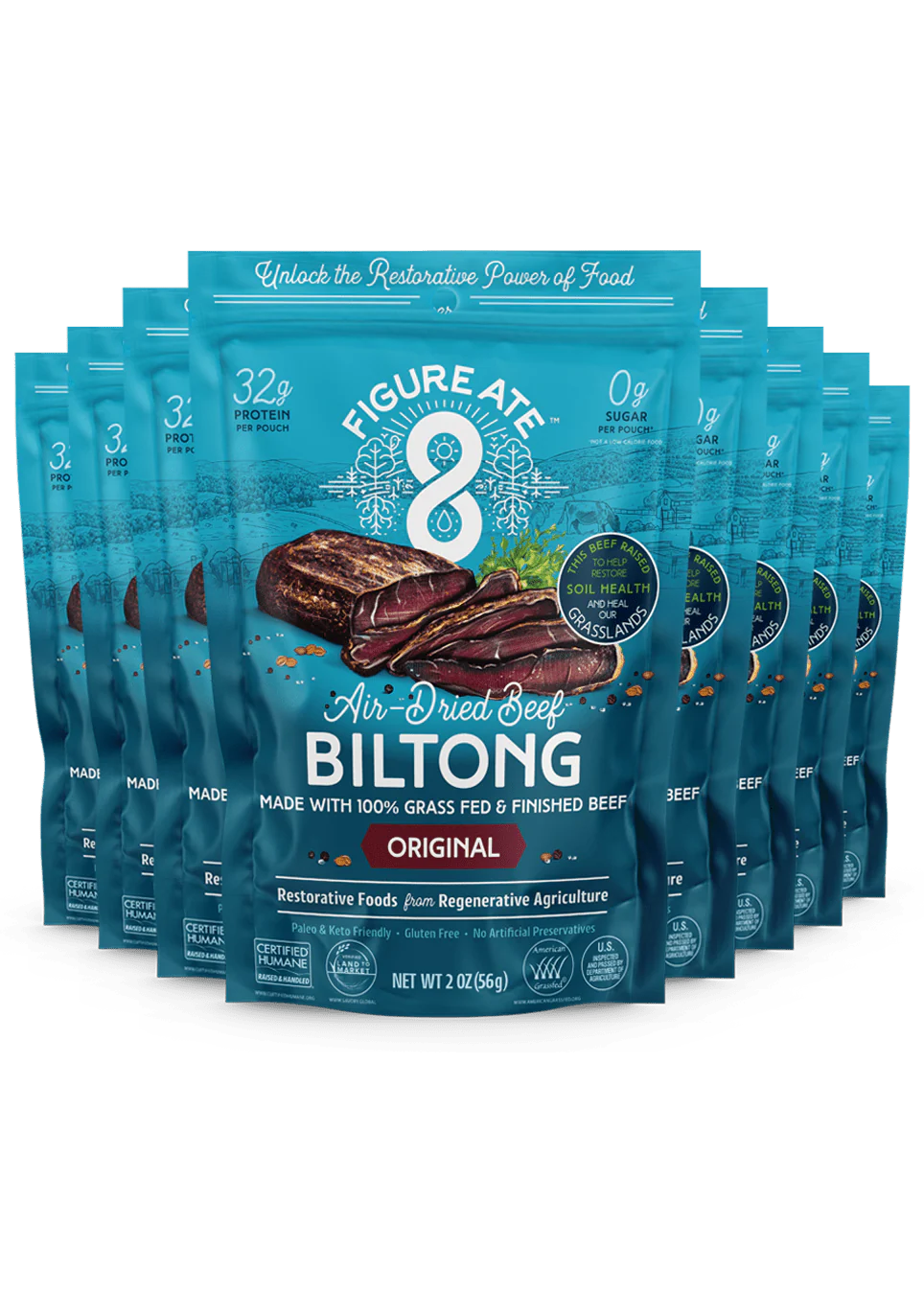 Original Grass Fed & Finished Beef Biltong - Image 5