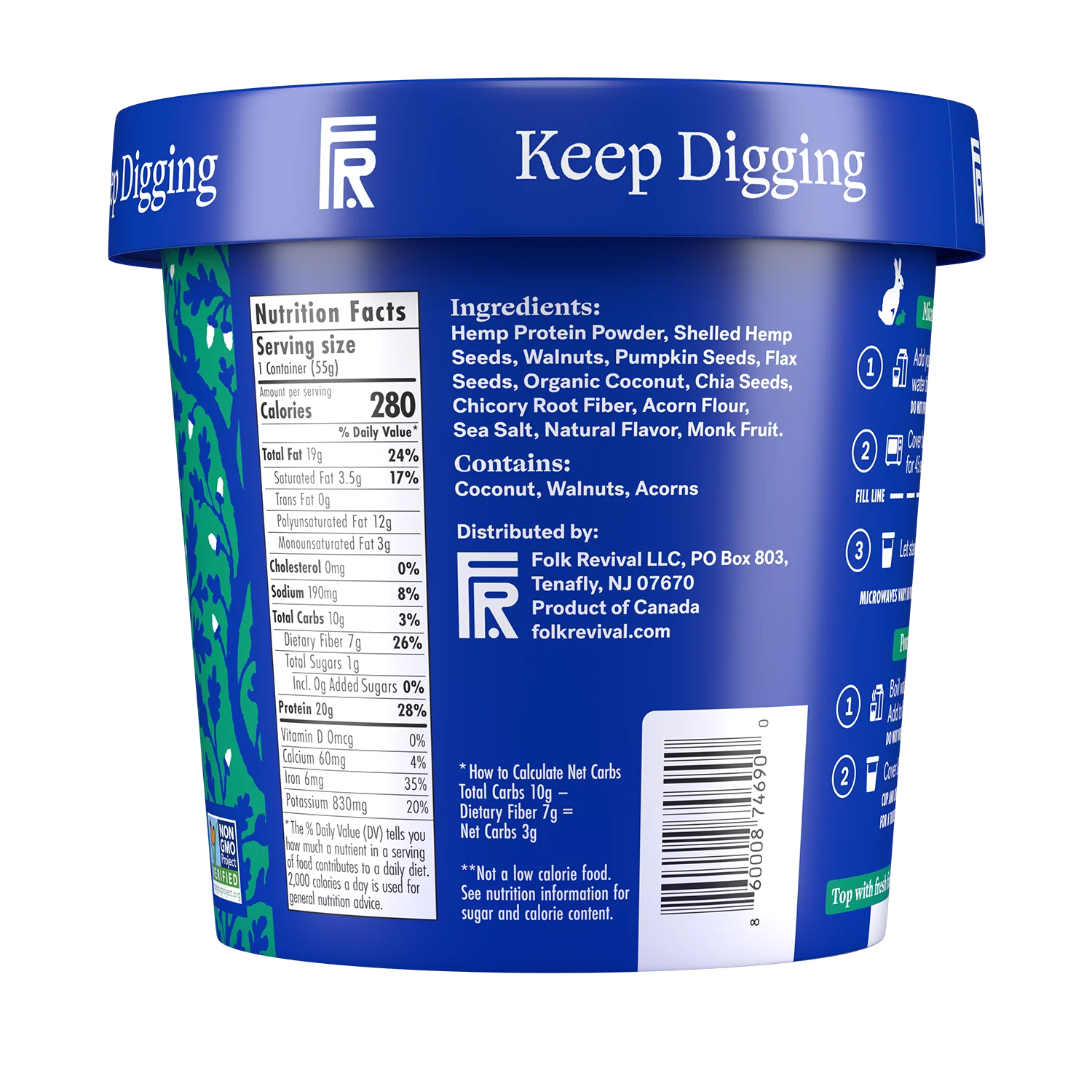 Original - Keto Instant 'Oatmeal' - Image 2
