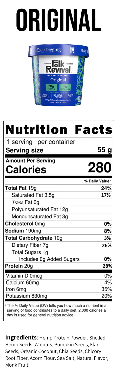 Original - Keto Instant 'Oatmeal' - Image 3