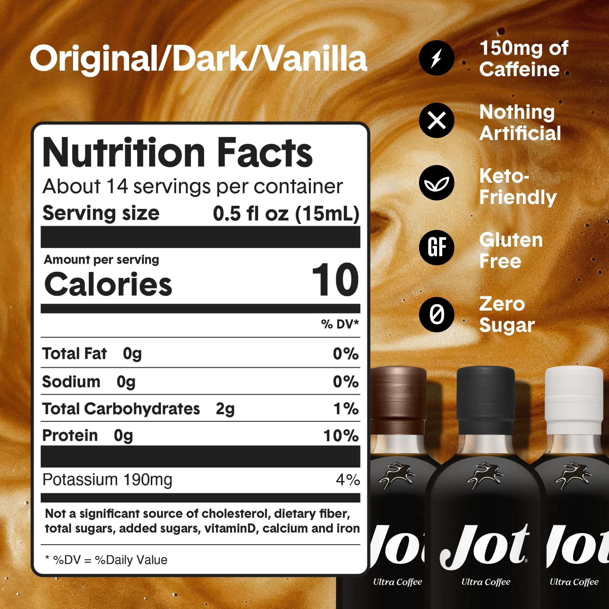 Original + Vanilla + Dark Trio | Ultra Coffee Concentrate - Image 3