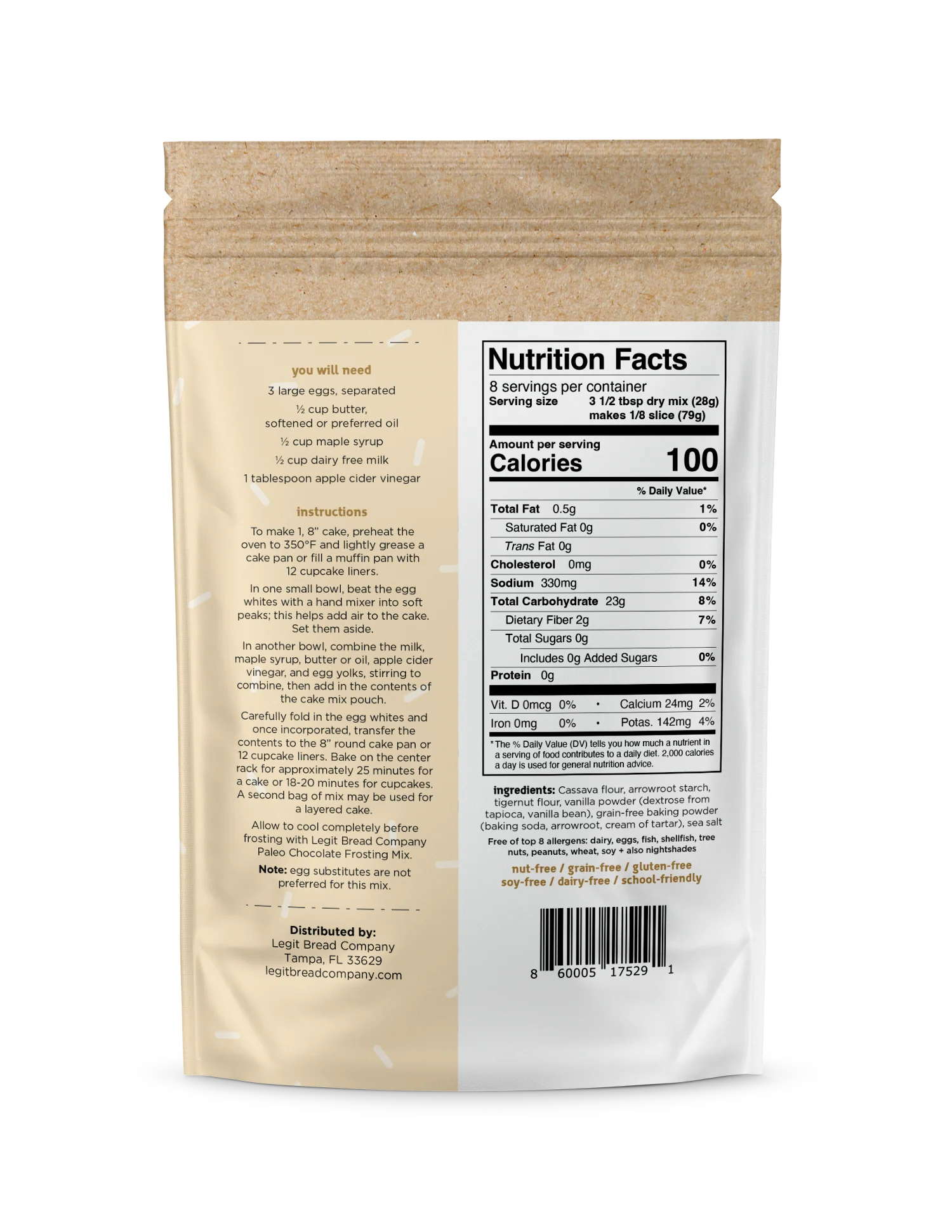 Out-Of-The-Box Vanilla Cake Mix - Image 2