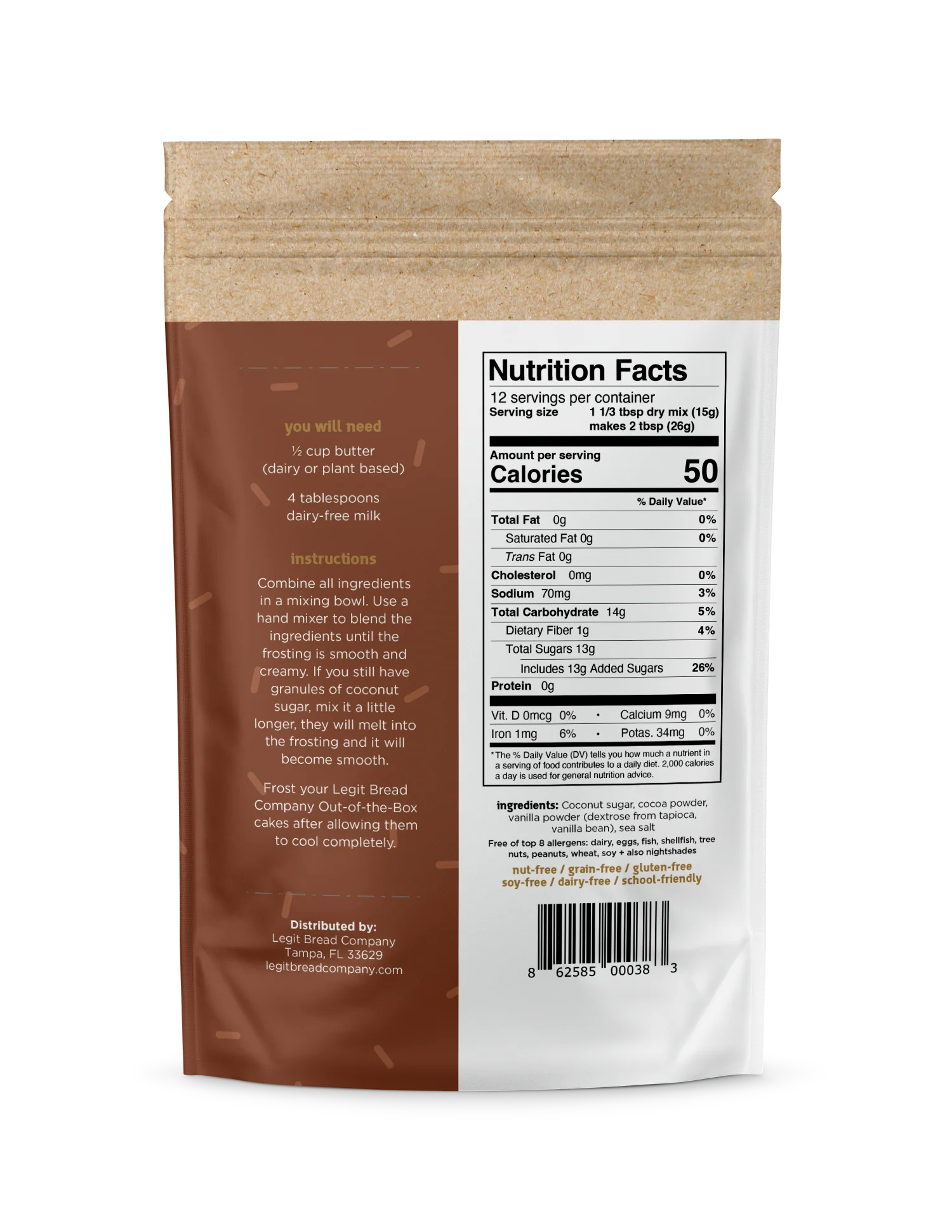 Paleo Chocolate Frosting Mix - Image 2