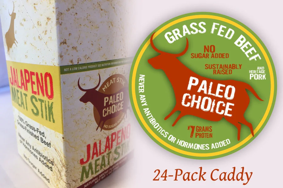 Paleo Choice Jalapeno Sugar-Free Meat Stick - 1 oz - Image 3