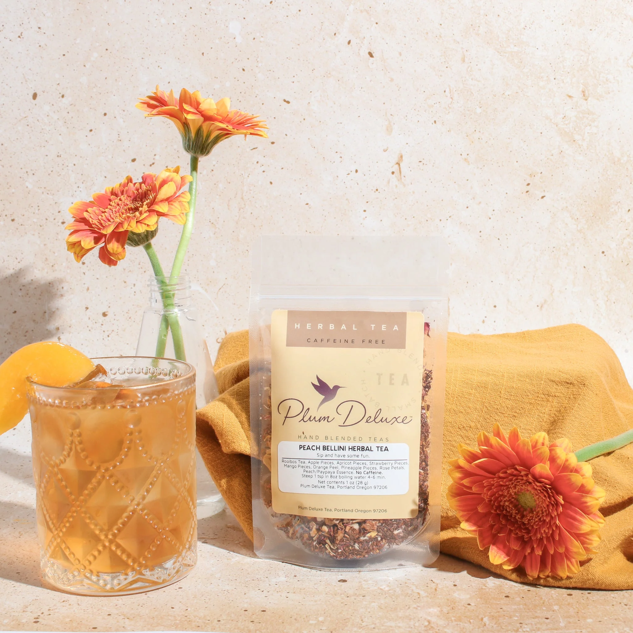 Peach Bellini Herbal Tea - Image 2