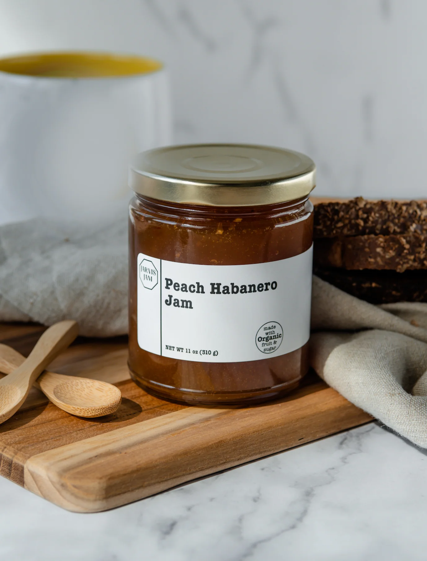 Peach Habanero Sweet and Spicy Jam - Image 3