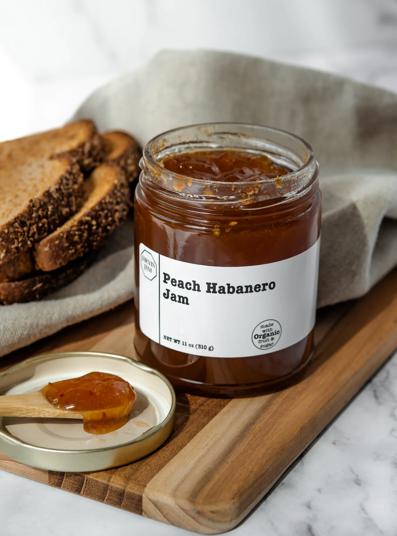 Peach Habanero Sweet and Spicy Jam - Image 6