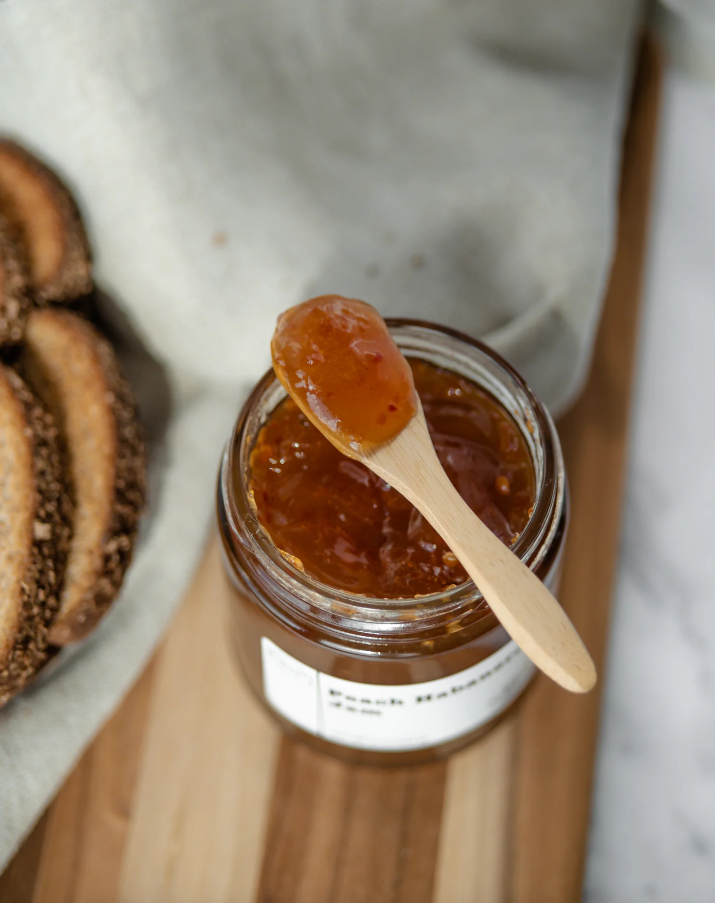 Peach Habanero Sweet and Spicy Jam - Image 7