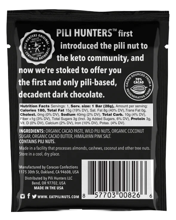 PiliBar 3 Grams Coconut Sugar - Image 2