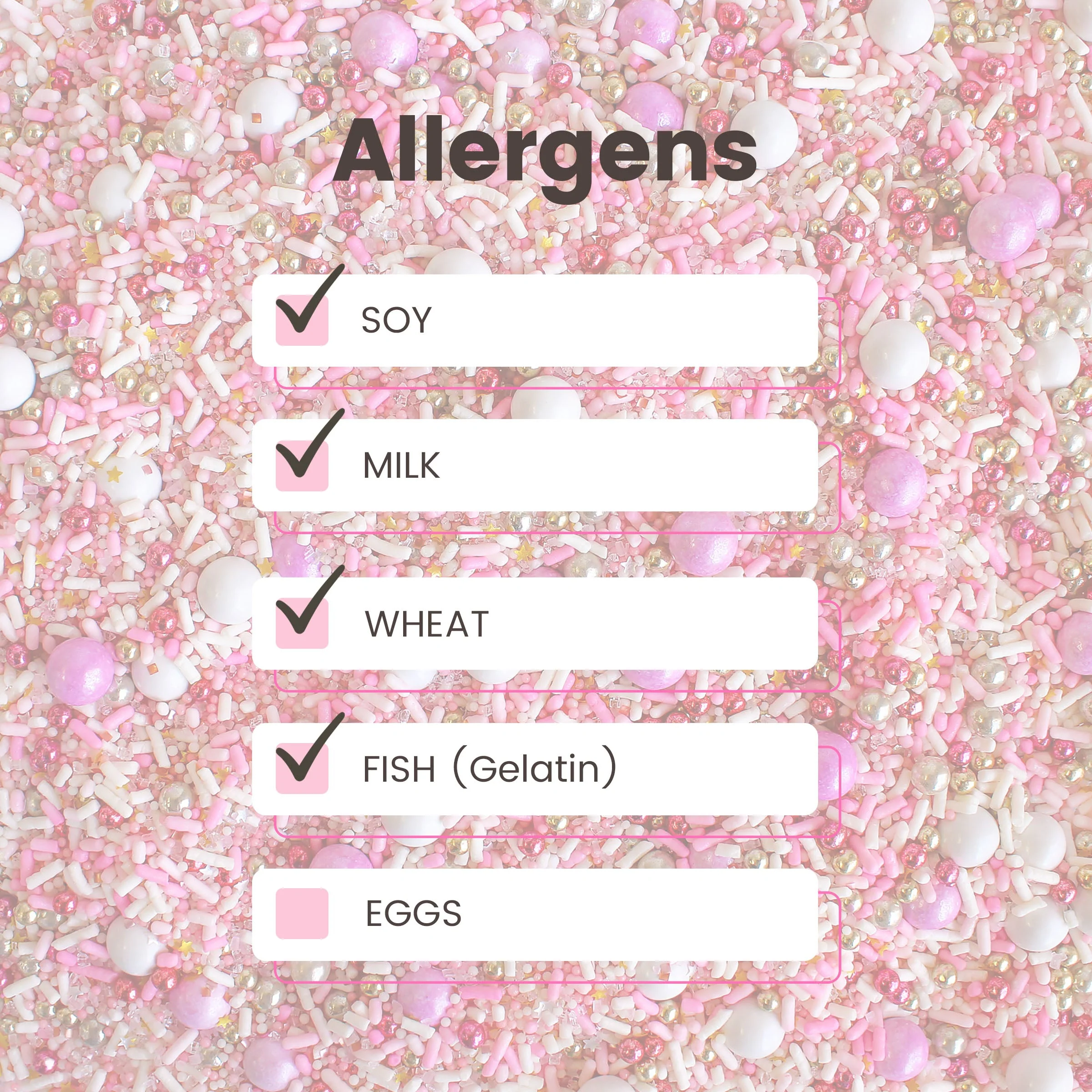 Pink Velvet Sprinkle Mix - Image 4