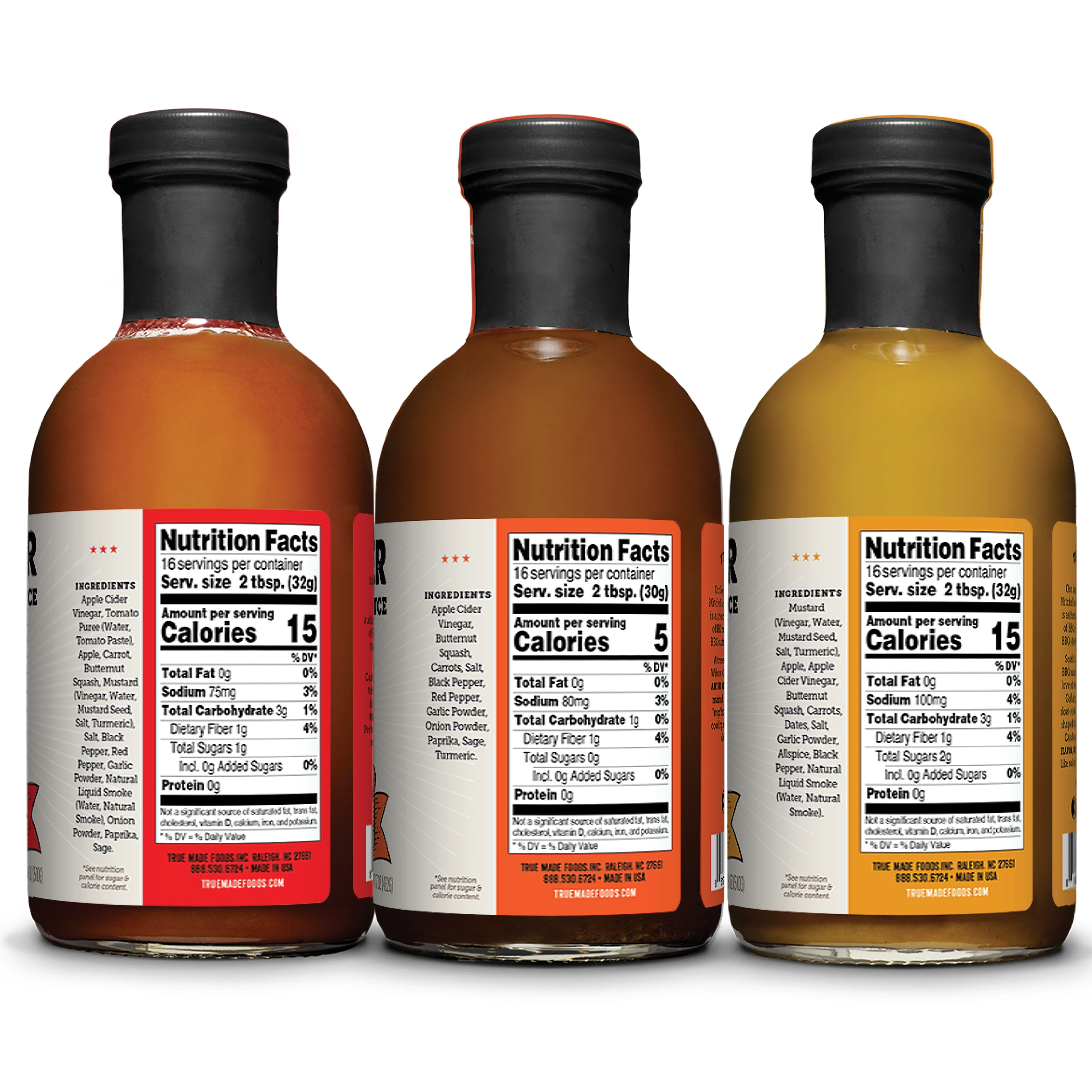 Pitmaster Ed Mitchell Carolina BBQ Sauce Variety 3-Pack - Image 3
