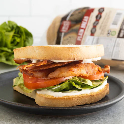Plain Sliced Bread - 0g Net Carb, High in Protein, High Fiber, Non-GMO - Image 2