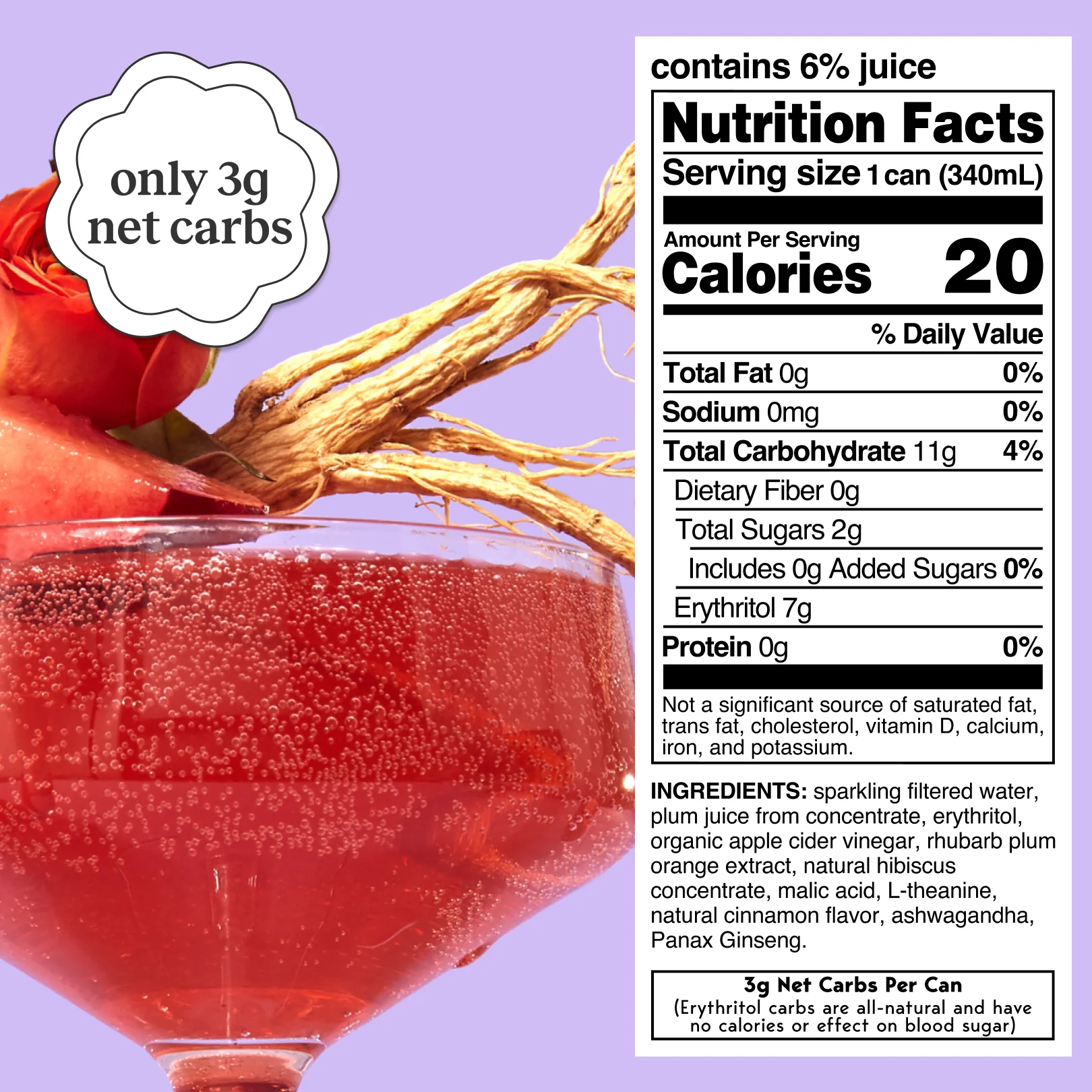 plum spritz (sparkling mocktail | 12 pack) - Image 5